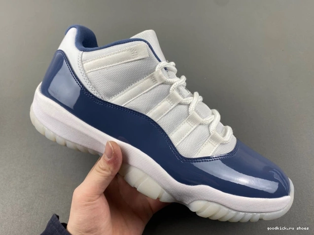 Rep Low Navy Jordan Midnight (2024) FV5104-104 Retro 11 0820